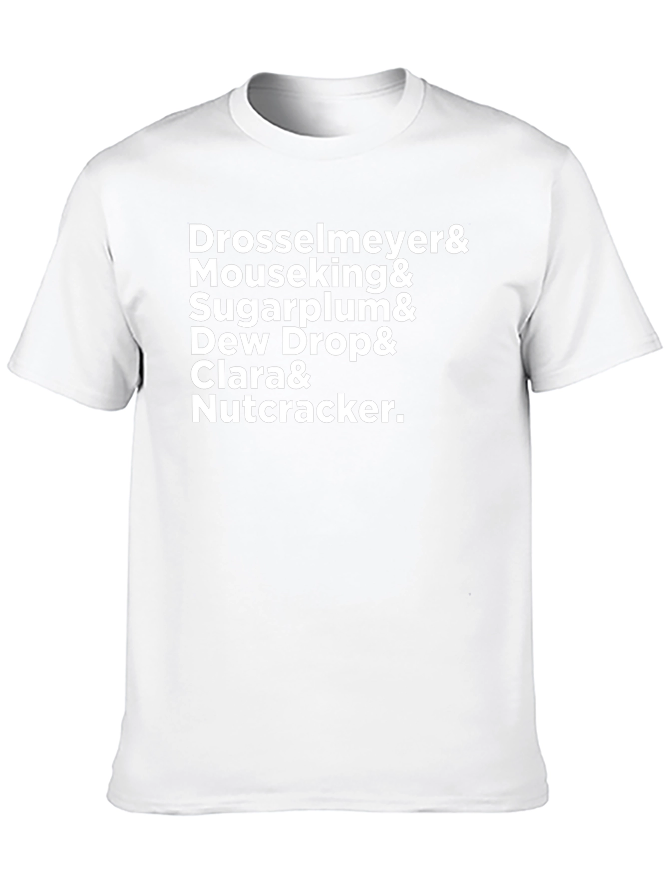 Nutcracker Characters Black T-Shirt