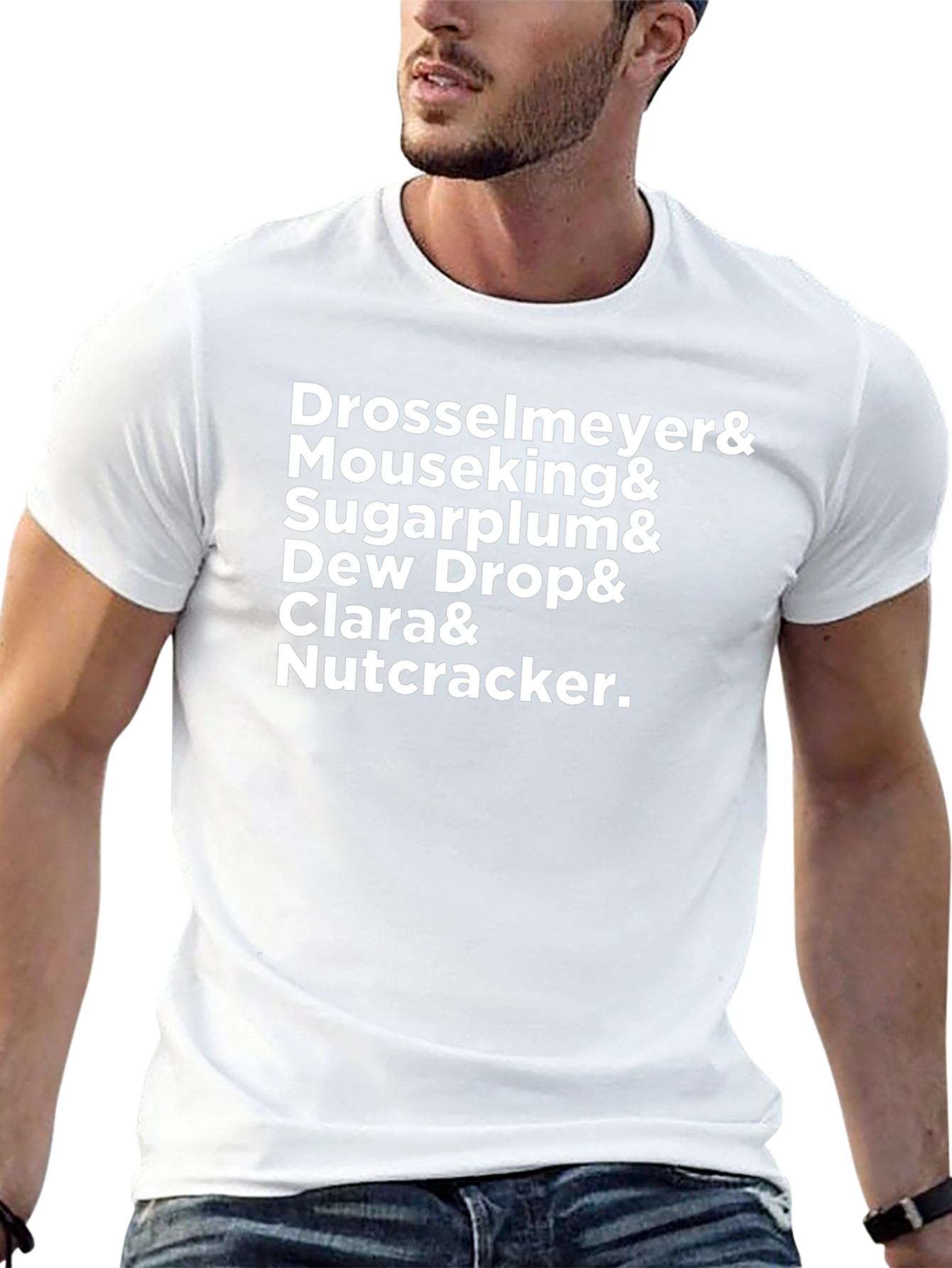 Nutcracker Characters Black T-Shirt