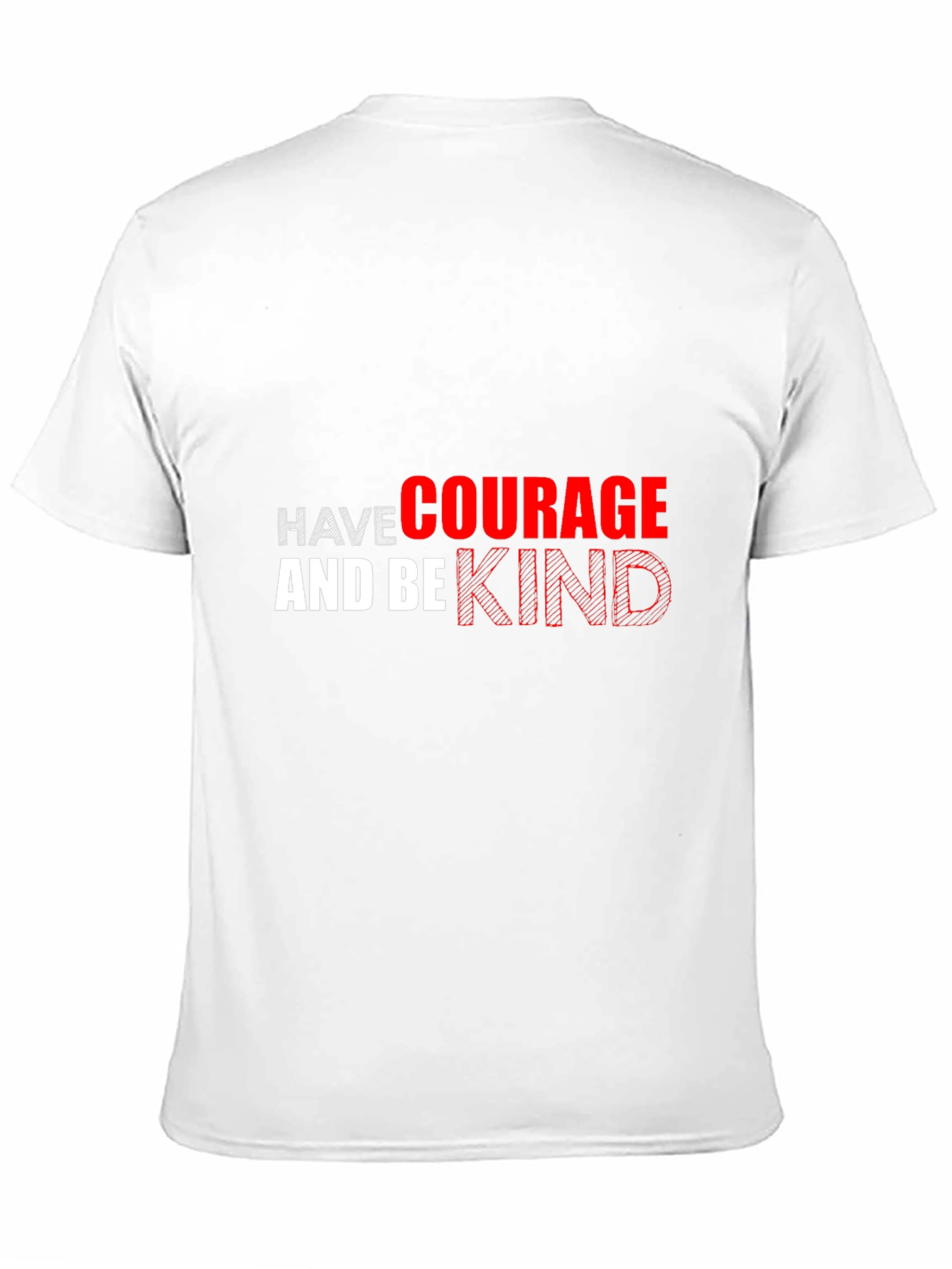 Courage & Kindness Black Graphic Tee