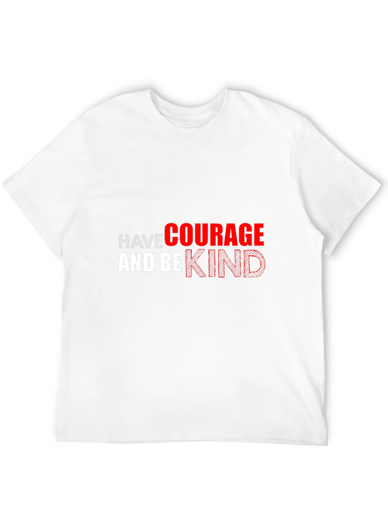 Courage & Kindness Black Graphic Tee