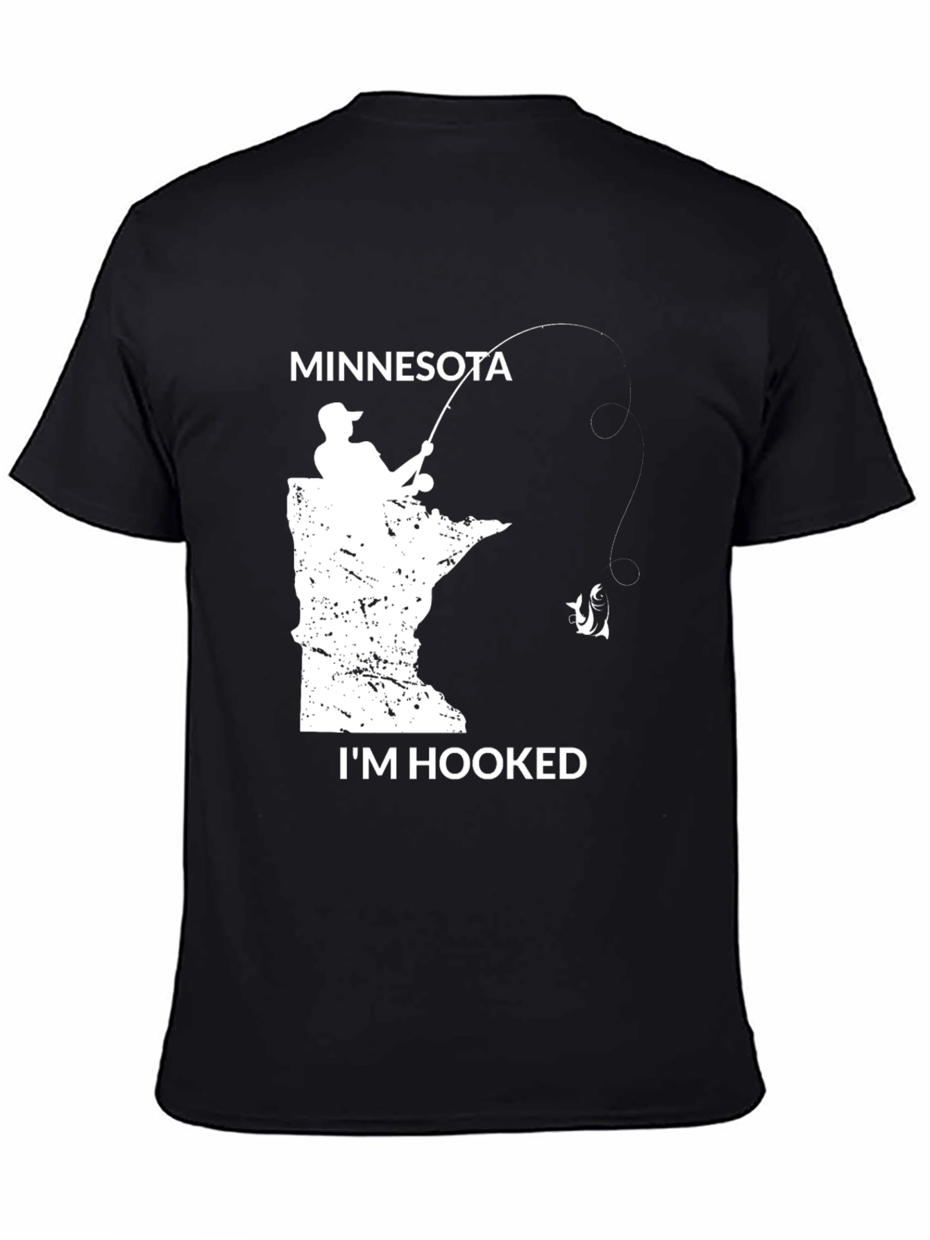 Minnesota Fishing T-Shirt - Im Hooked