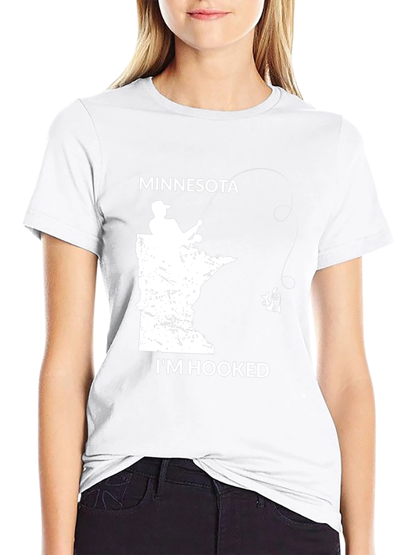 Minnesota Fishing T-Shirt - Im Hooked