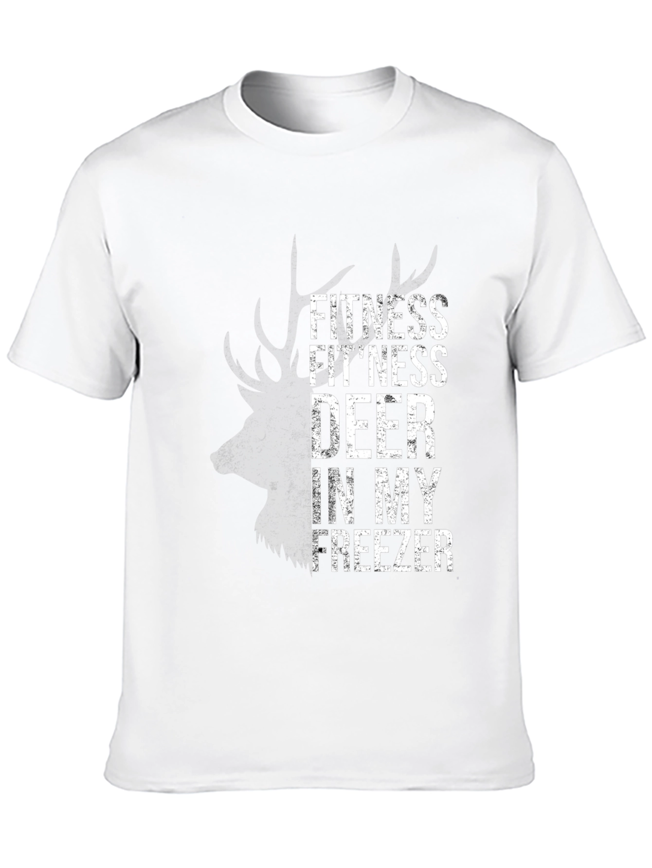 Fitness Deer in My Freezer Graphic T-Shirt