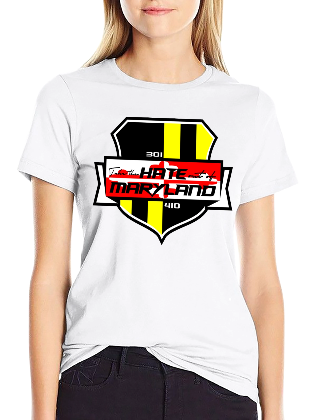 Maryland Pride T-Shirt - No Hate