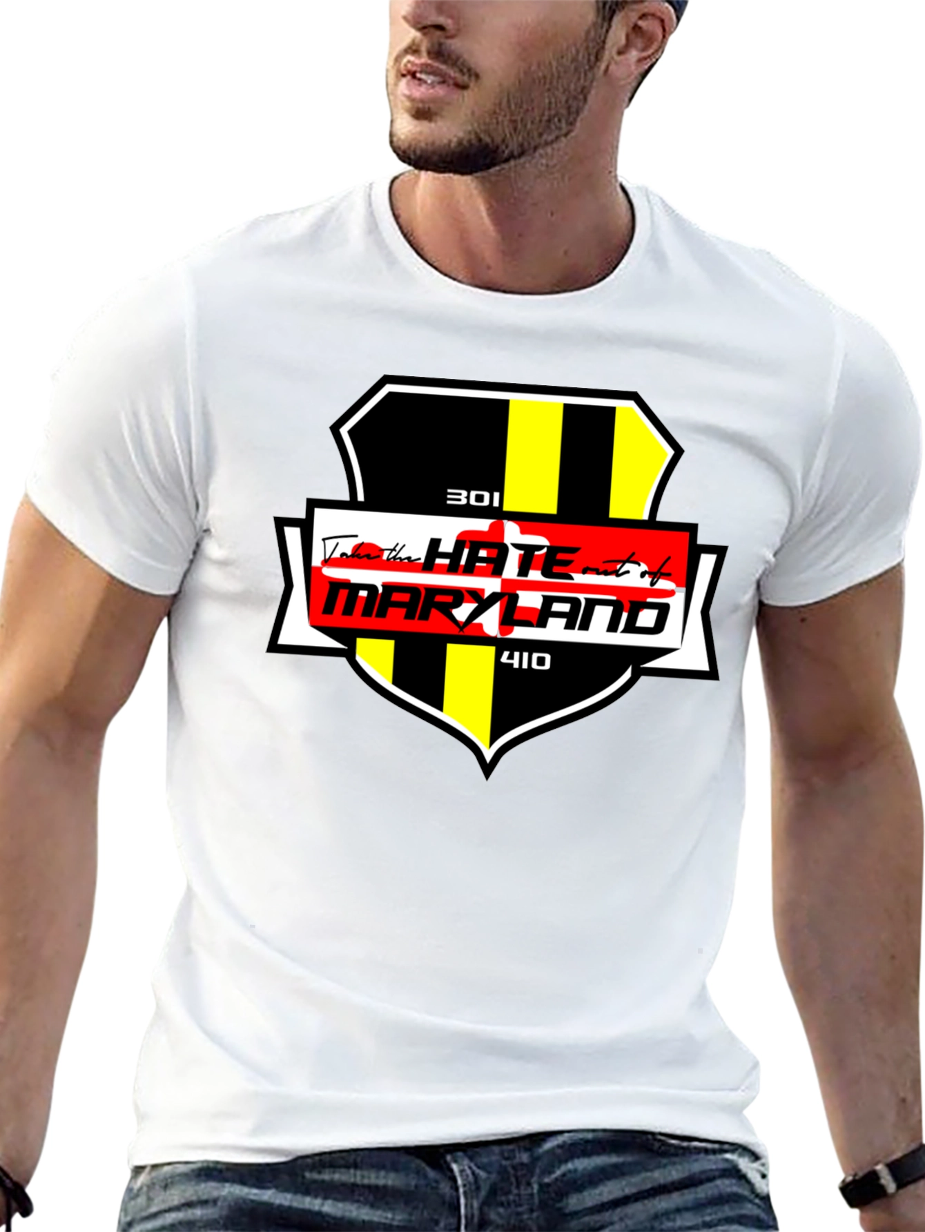 Maryland Pride T-Shirt - No Hate